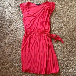 Coral dress
